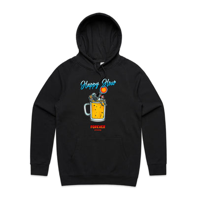 IS IT STILL HAPPY HOUR? - Mens Pocket Hoodie - FRONT PRINT