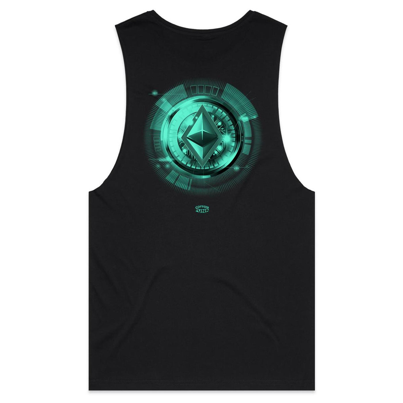 ETHEREUM III - Mens Sleeveless T-Shirt - BACK PRINT