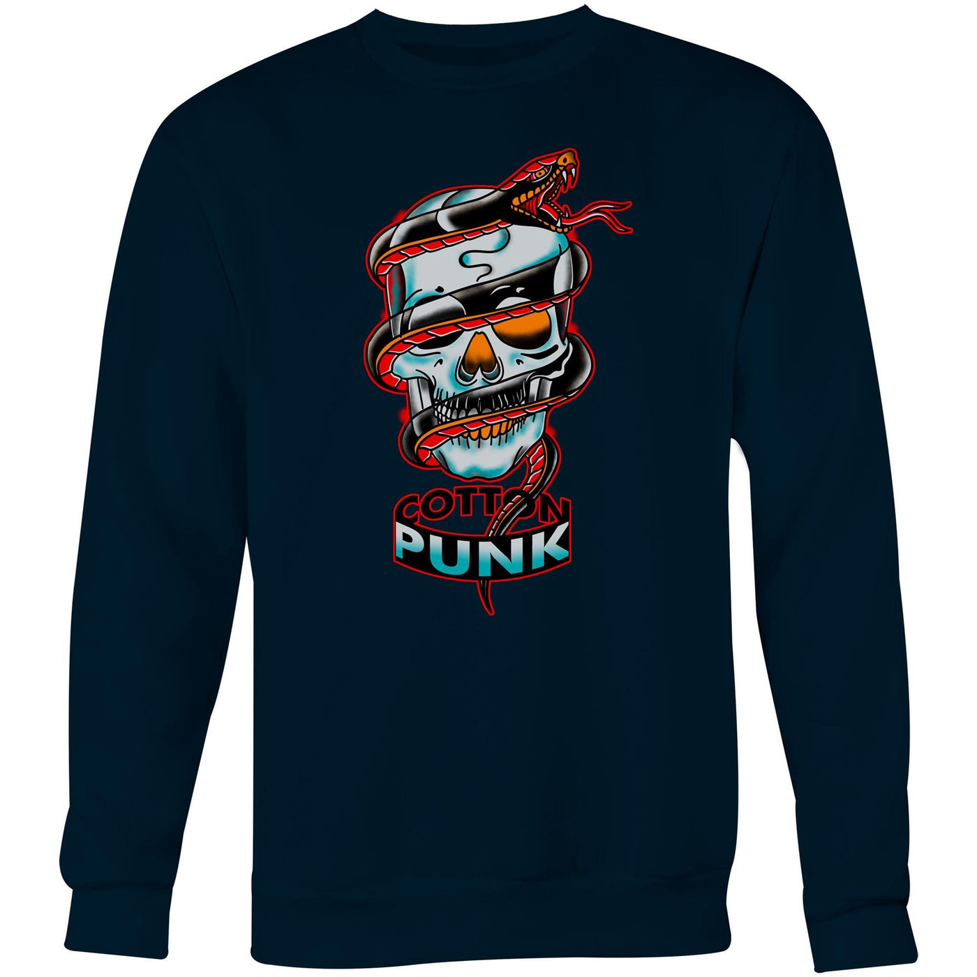 WRAPPED - Mens Sweatshirt - FRONT PRINT