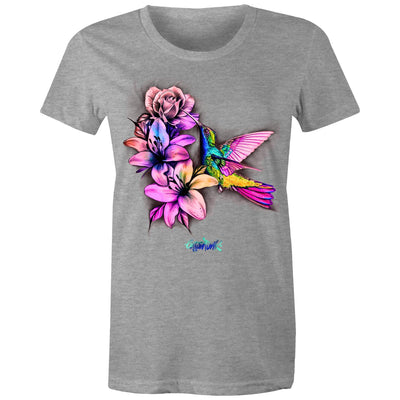 HUMMINGBIRD - Womens T-Shirt - FRONT PRINT