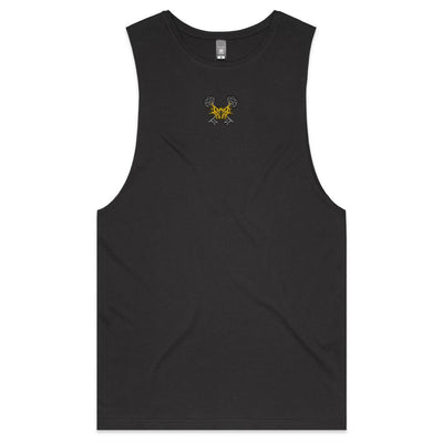 KEYMASTER - Mens Sleeveless T-Shirt - BACK PRINT