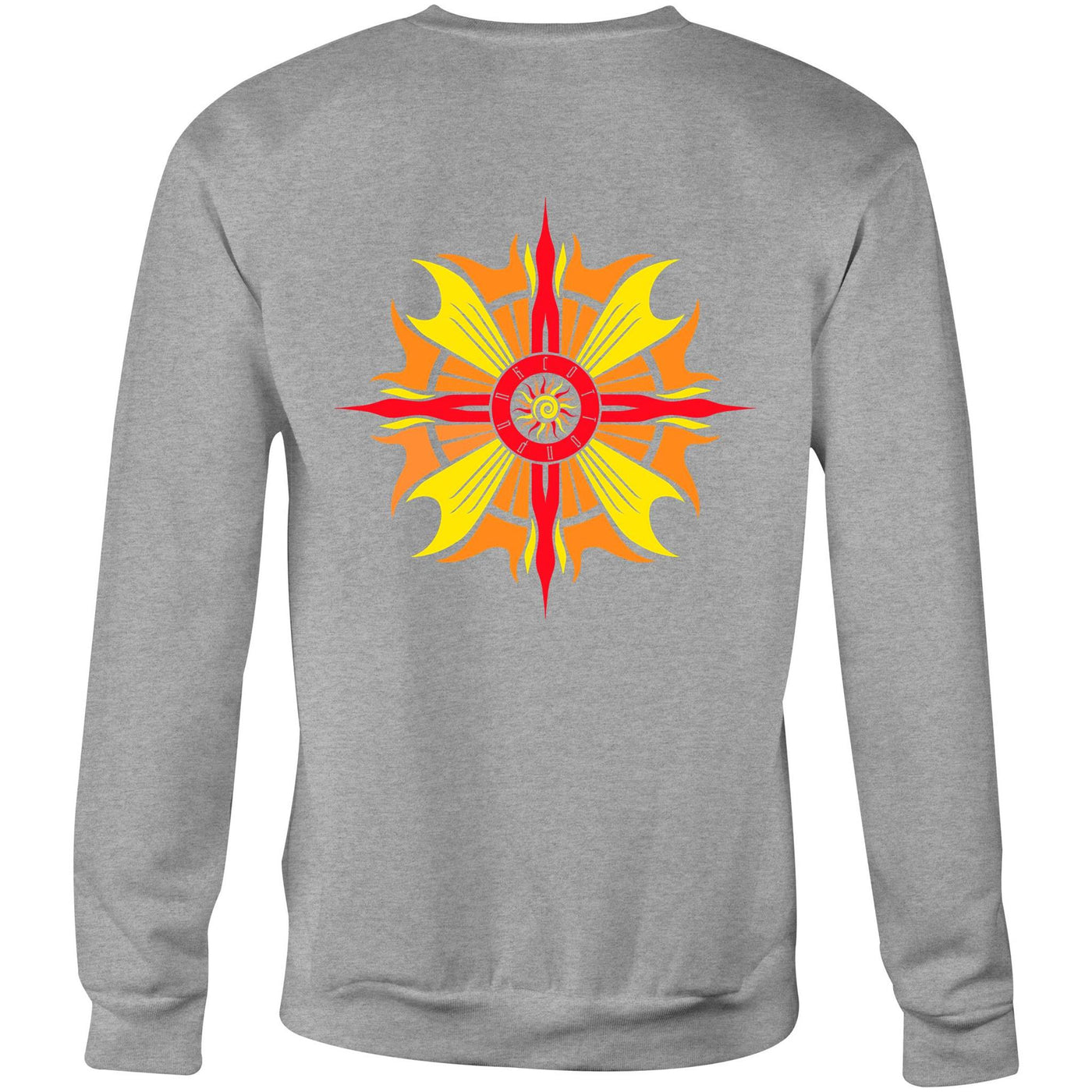 SUNDANCE II - Mens Sweatshirt - BACK PRINT