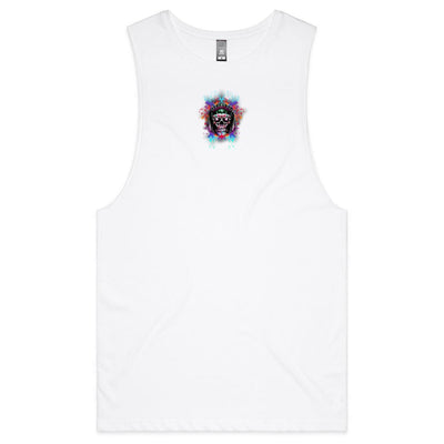 COTTONPUNK X CHILL - Mens Sleeveless T-Shirt - BACK PRINT