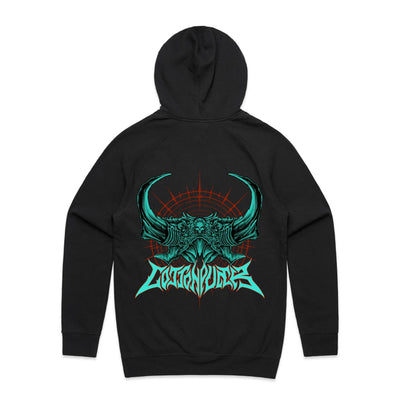 BLACK SPELL III - Mens Pocket Hoodie - BACK PRINT