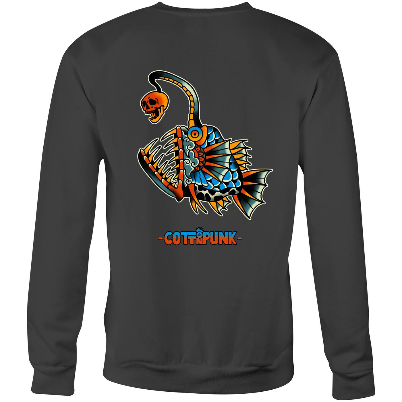 DEEP WATER - Mens Sweatshirt - BACK PRINT