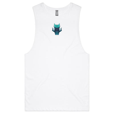 ALMOST HUMAN III - Mens Sleeveless T-Shirt - BACK PRINT