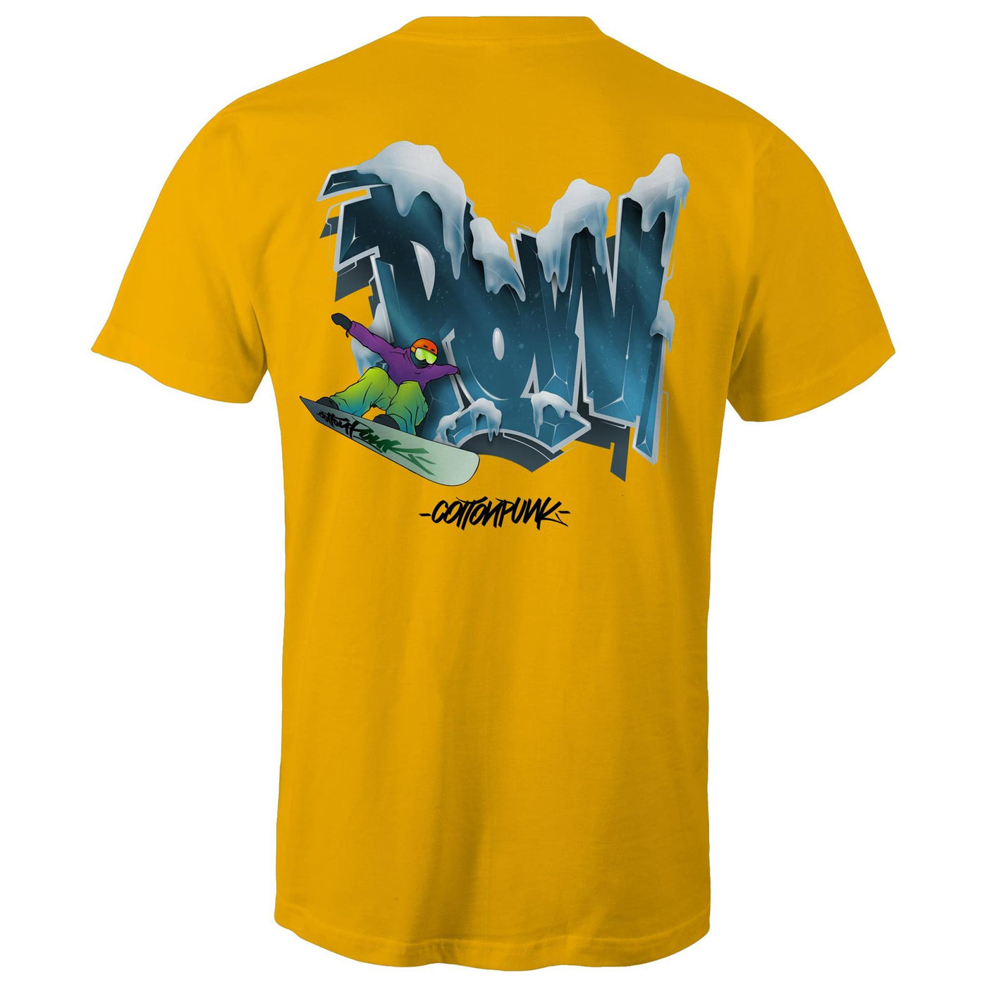 POW - Mens T-Shirt - BACK PRINT