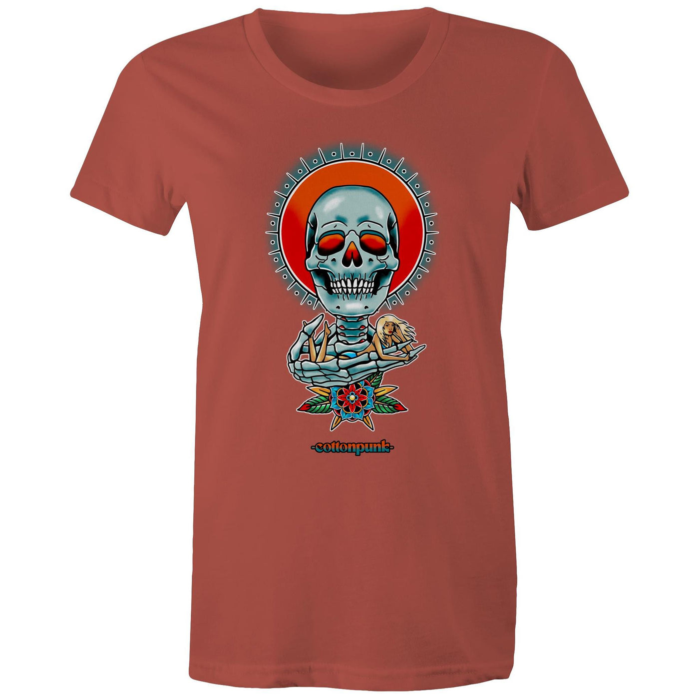 HAVE A NICE DEATH (W) - Womens T-Shirt - FRONT PRINT