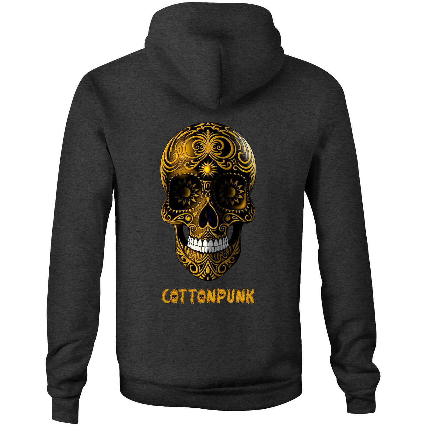 DEATH IN MÉXICO - Mens Pocket Hoodie - BACK PRINT