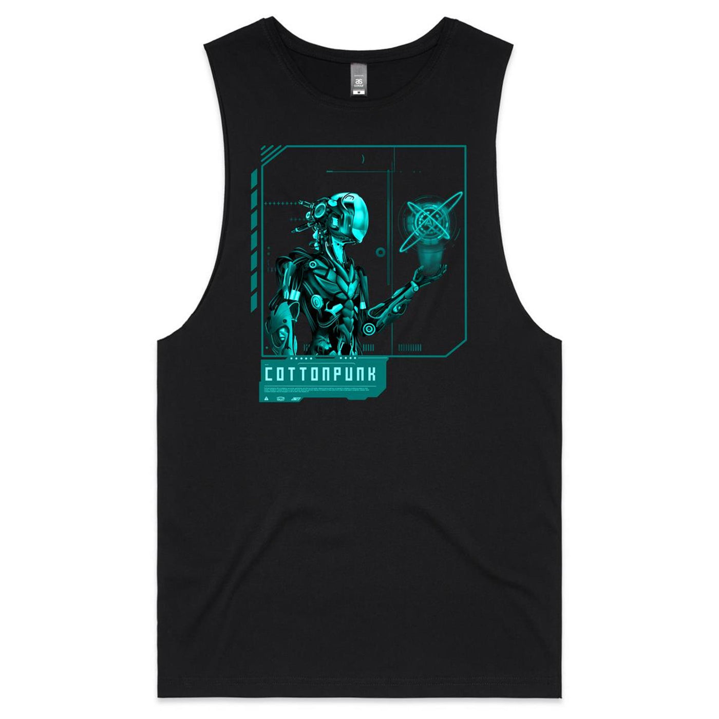 AI CONTROL III - Mens Sleeveless T-Shirt - FRONT PRINT