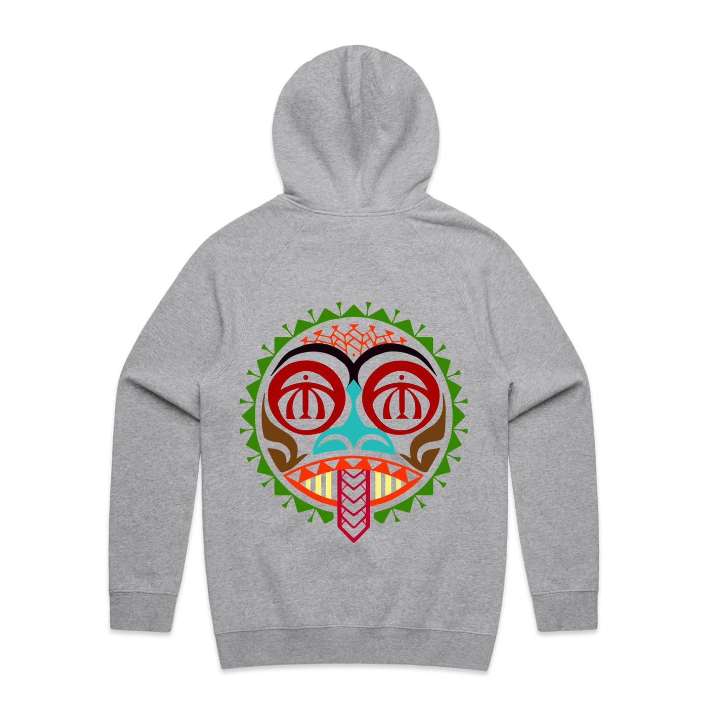 SYCHO (R) - Mens Pocket Hoodie - BACK PRINT