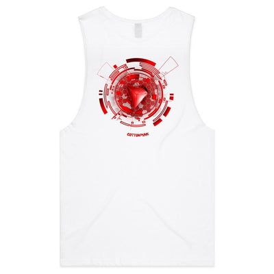 TRON IV - Mens Sleeveless T-Shirt - BACK PRINT