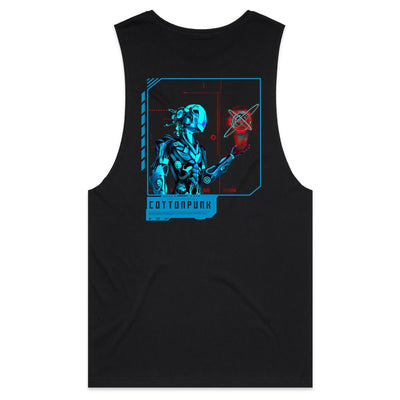 AI CONTROL - Mens Sleeveless T-Shirt - BACK PRINT