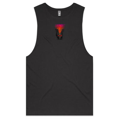 FRAGMENTED DETOX - Mens Sleeveless T-Shirt - BACK PRINT