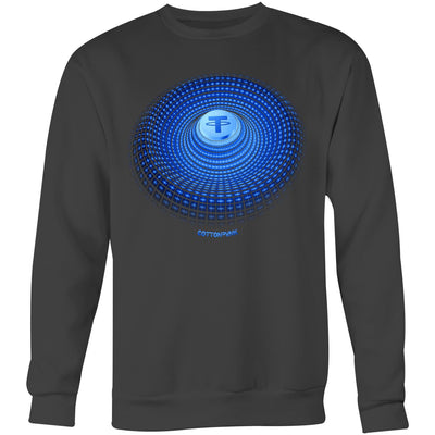 TETHER - Mens Sweatshirt - FRONT PRINT