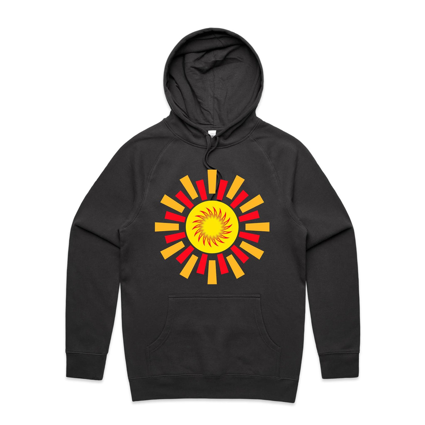 SUNDANCE II (R) - Mens Pocket Hoodie - FRONT PRINT