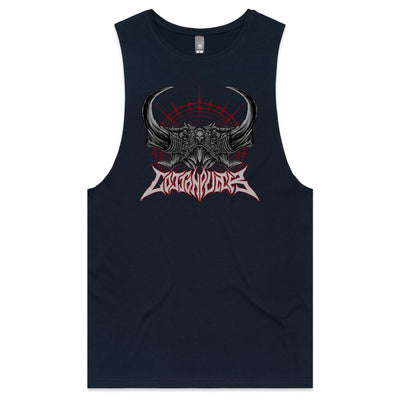 BLACK SPELL - Mens Sleeveless T-Shirt - FRONT PRINT