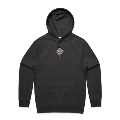 PRAY FOR BETTER TIMES - Mens Pocket Hoodie - BACK PRINT