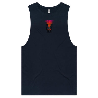 FRAGMENTED DETOX - Mens Sleeveless T-Shirt - BACK PRINT