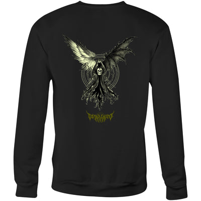 SKULL REAPER - Mens Sweatshirt - BACK PRINT