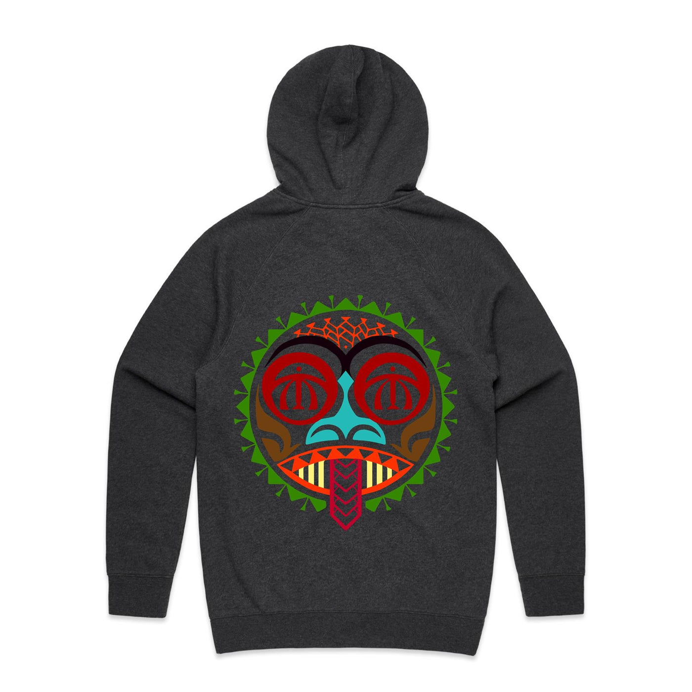 SYCHO (R) - Mens Pocket Hoodie - BACK PRINT