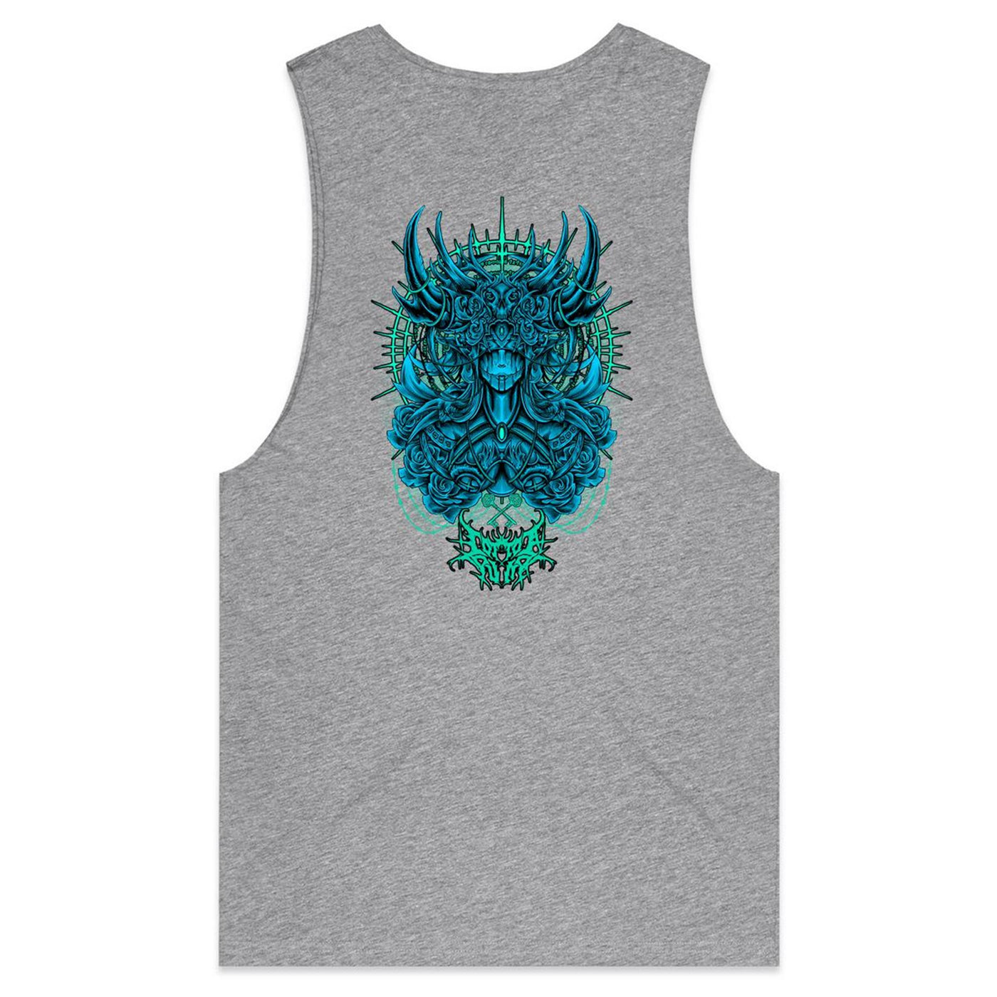 KEYMASTER II - Mens Sleeveless T-Shirt - BACK PRINT