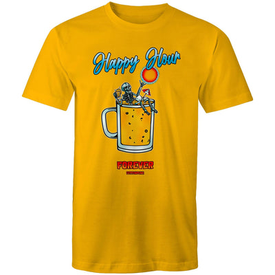 IS IT STILL HAPPY HOUR? - Mens T-Shirt - FRONT PRINT