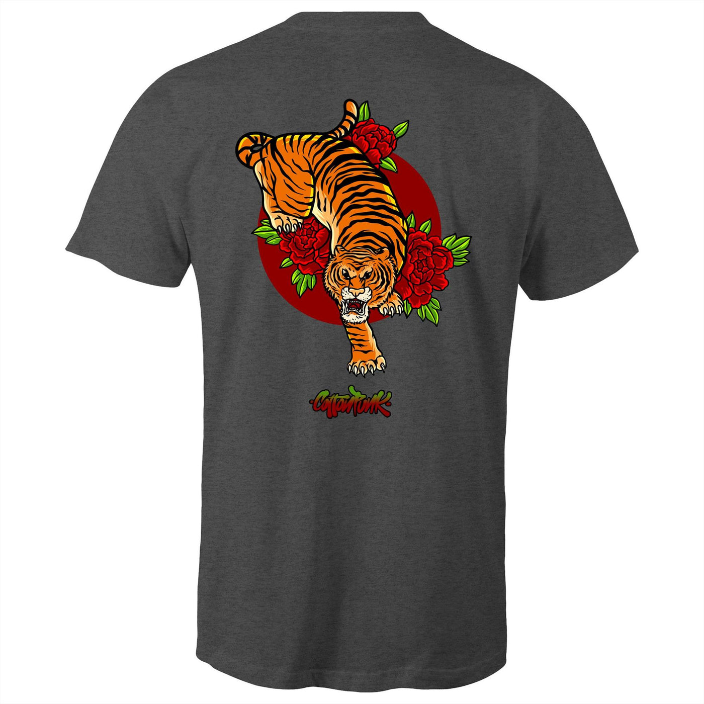 JUNGLE KING - Mens T-Shirt - BACK PRINT