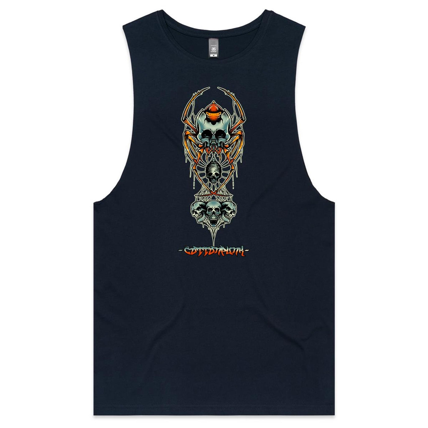 HUNTSMAN - Mens Sleeveless T-Shirt - FRONT PRINT