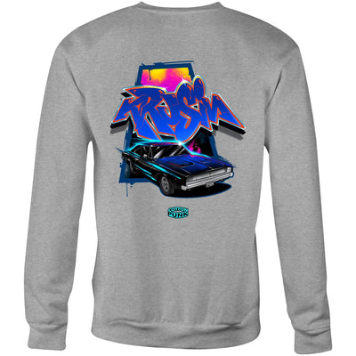 KRUSIN 2 - Mens Sweatshirt - BACK PRINT