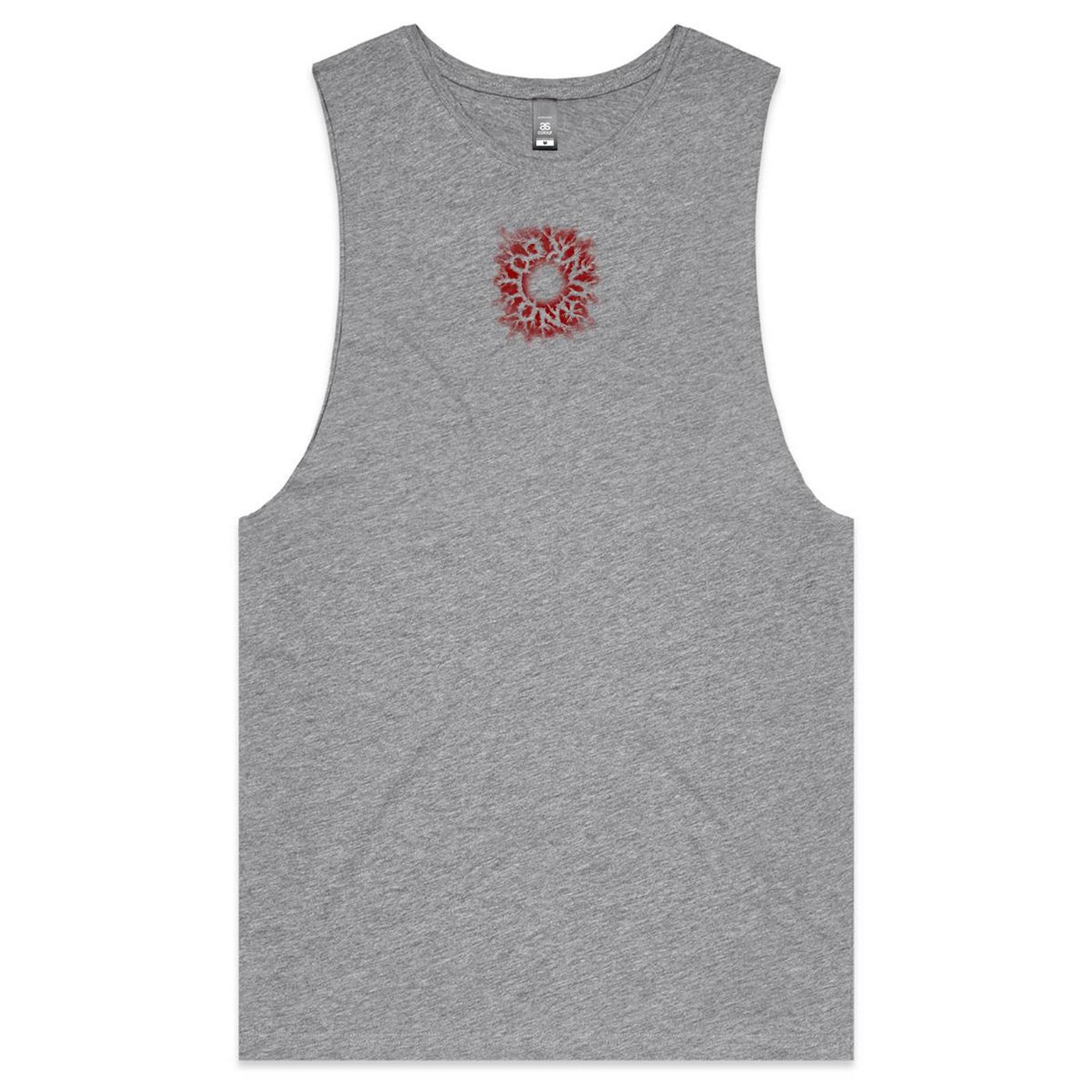 PIERCED SOUL - Mens Sleeveless T-Shirt - BACK PRINT