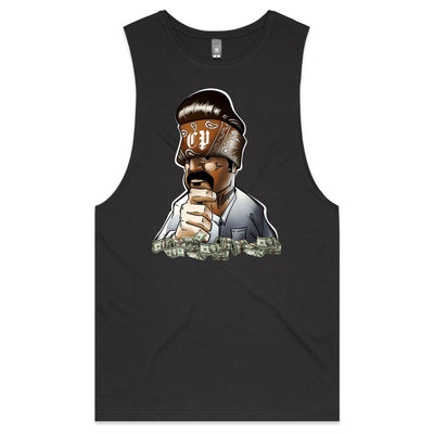 NEED MONEY 4 FERRARI - Mens Sleeveless T-Shirt - FRONT PRINT