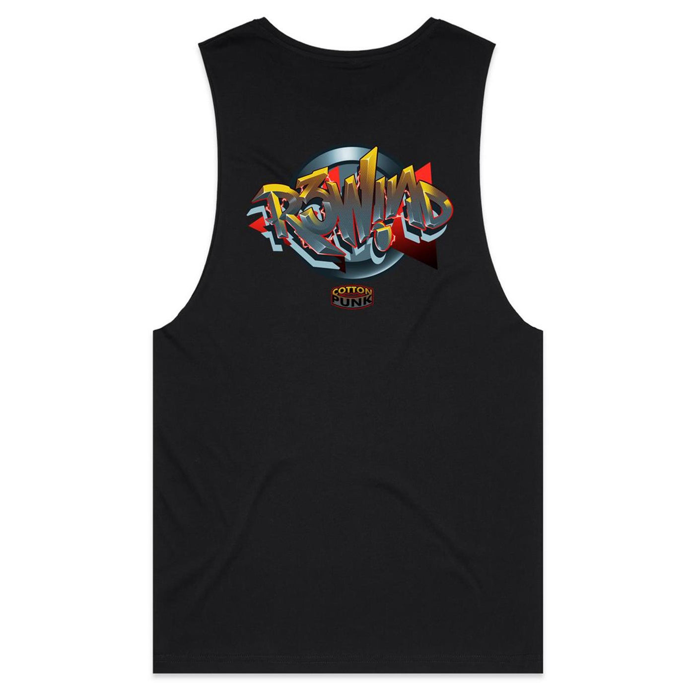 R3WIND - Mens Sleeveless T-Shirt - BACK PRINT