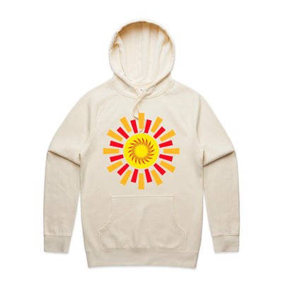 SUNDANCE II (R) - Mens Pocket Hoodie - FRONT PRINT