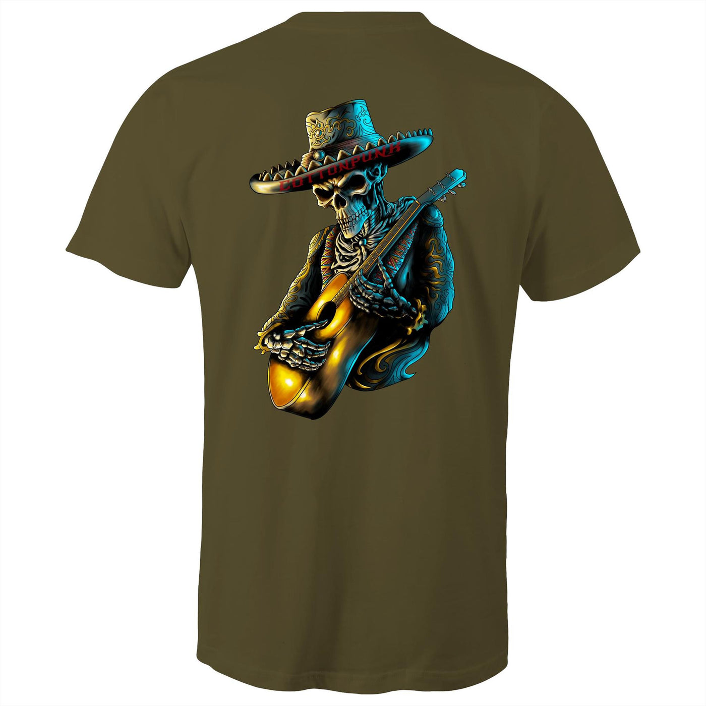 MARIACHI - Mens T-Shirt - BACK PRINT