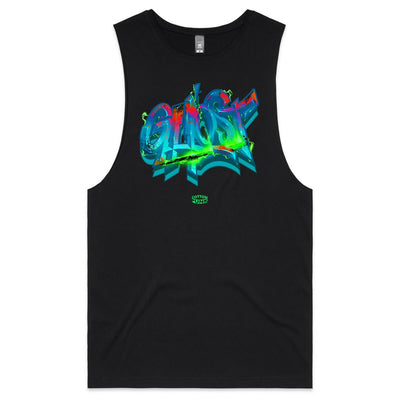 GHOST - Mens Sleeveless T-Shirt - FRONT PRINT