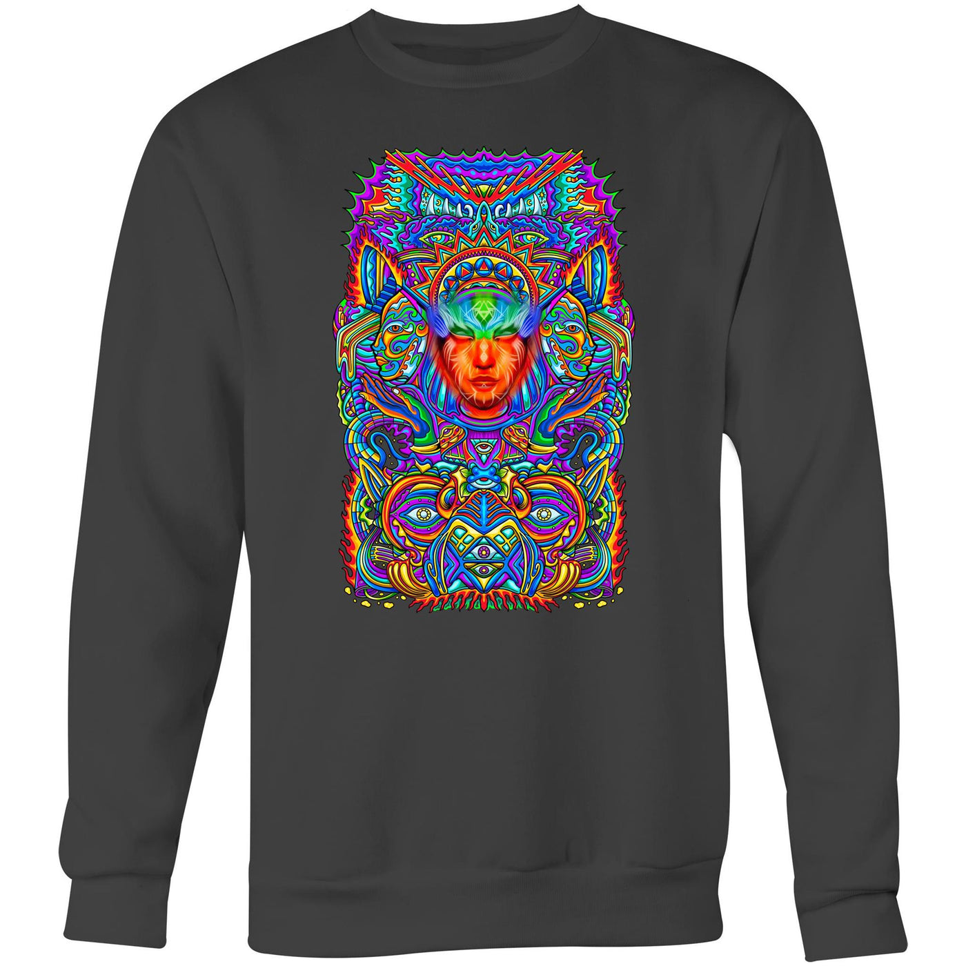 DEATH OF THE EGO - Mens Sweatshirt - FRONT PRINT