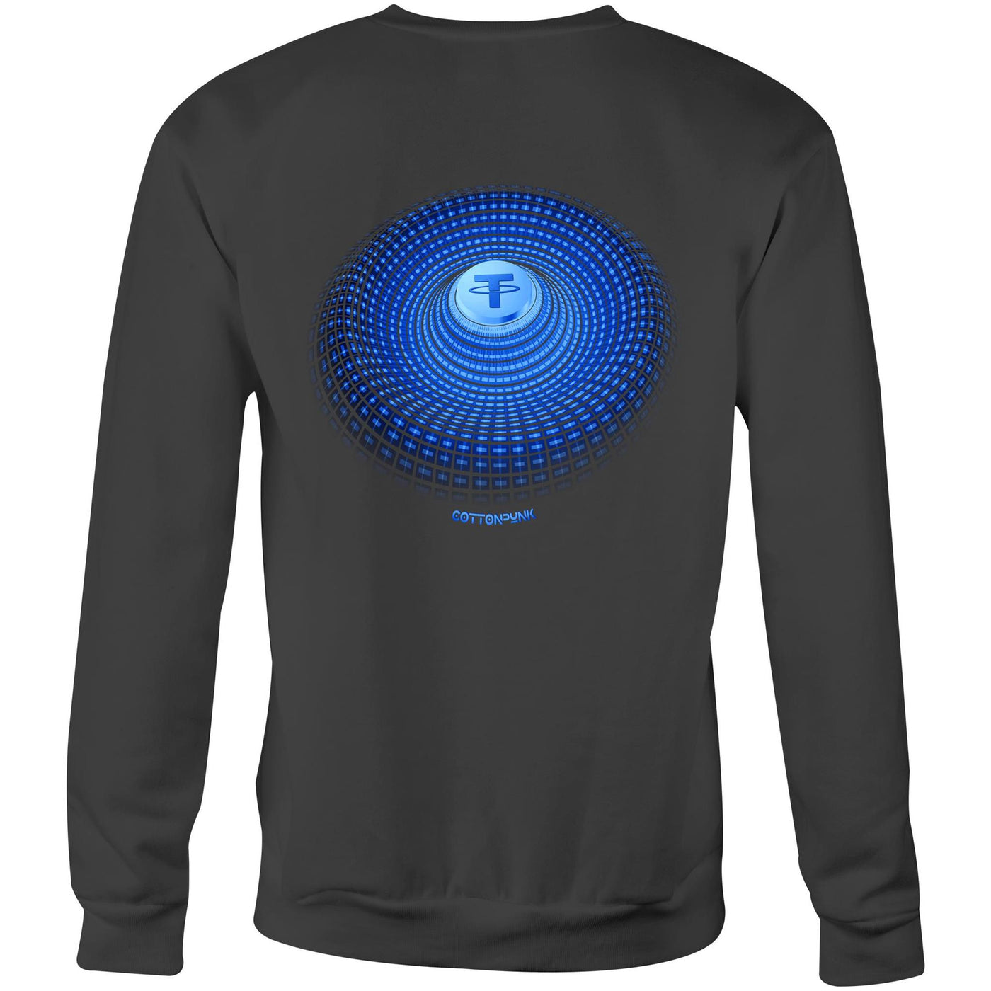 TETHER - Mens Sweatshirt - BACK PRINT