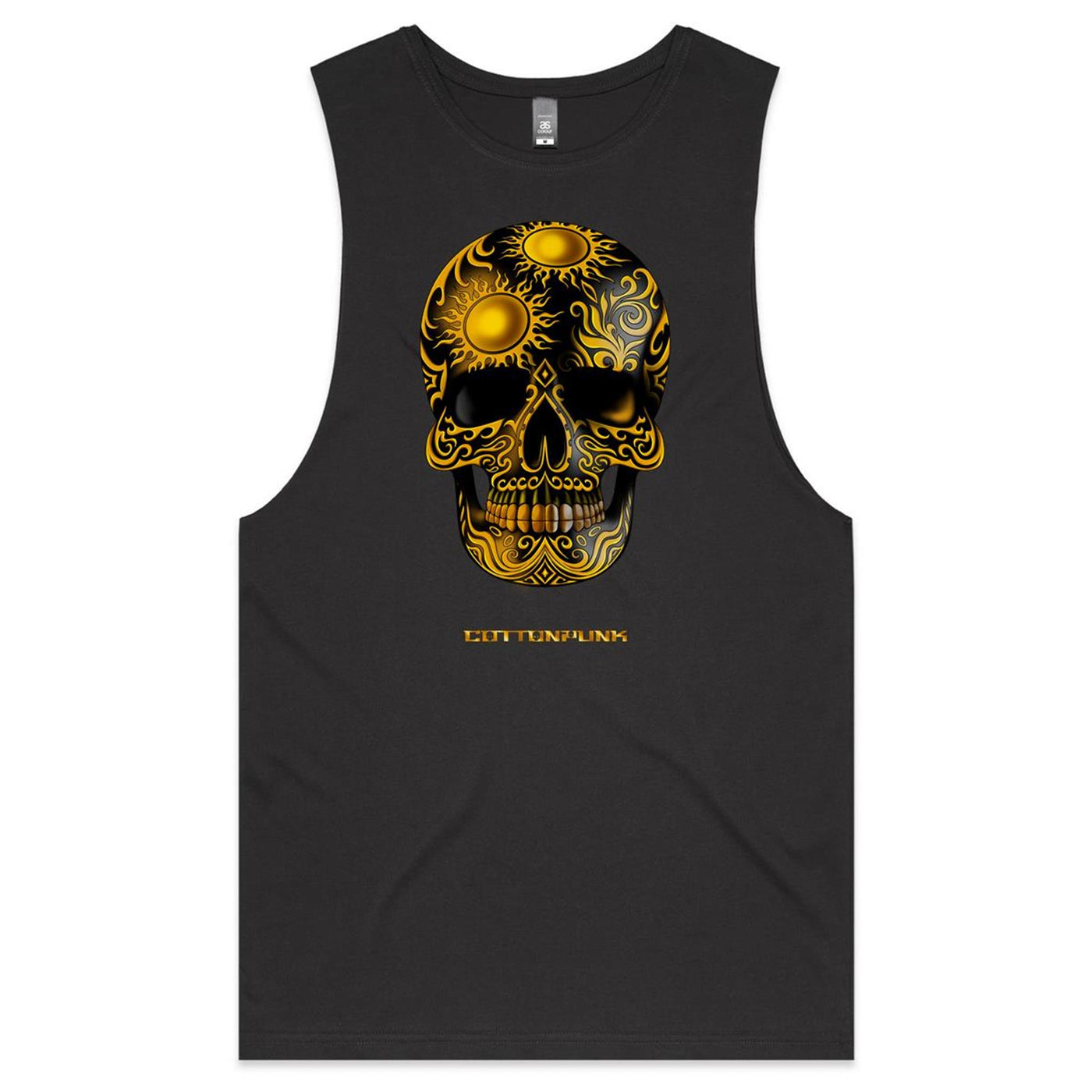 DEATH BY SUNRISE - Mens Sleeveless T-Shirt - FRONT PRINT