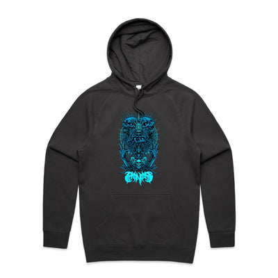 PARANOID - Mens Pocket Hoodie - FRONT PRINT