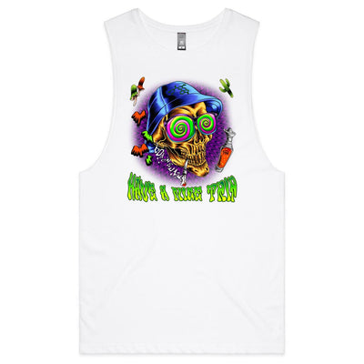 HAVE A NICE TRIP - Mens Sleeveless T-Shirt - FRONT PRINT