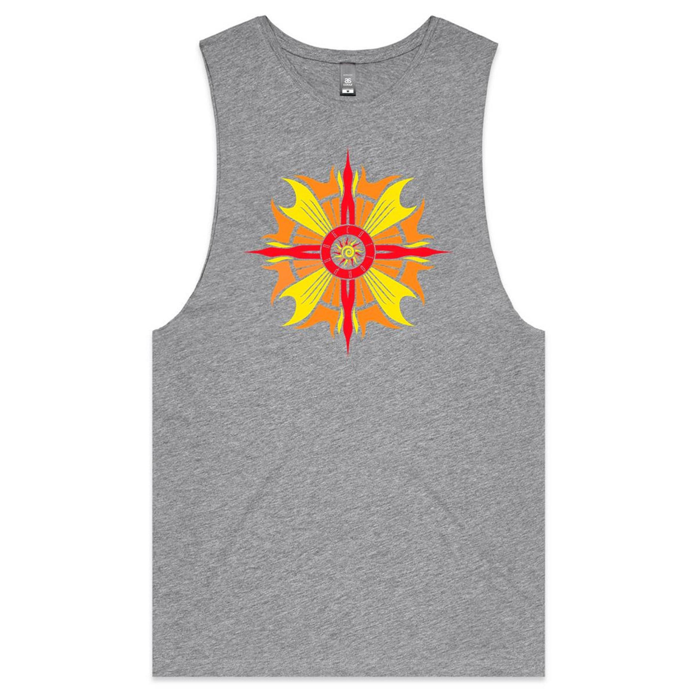 SUNDANCE II - Mens Sleeveless T-Shirt - FRONT PRINT