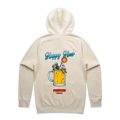 IS IT STILL HAPPY HOUR? - Mens Pocket Hoodie - BACK PRINT