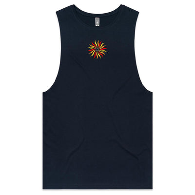 R3WIND - Mens Sleeveless T-Shirt - BACK PRINT