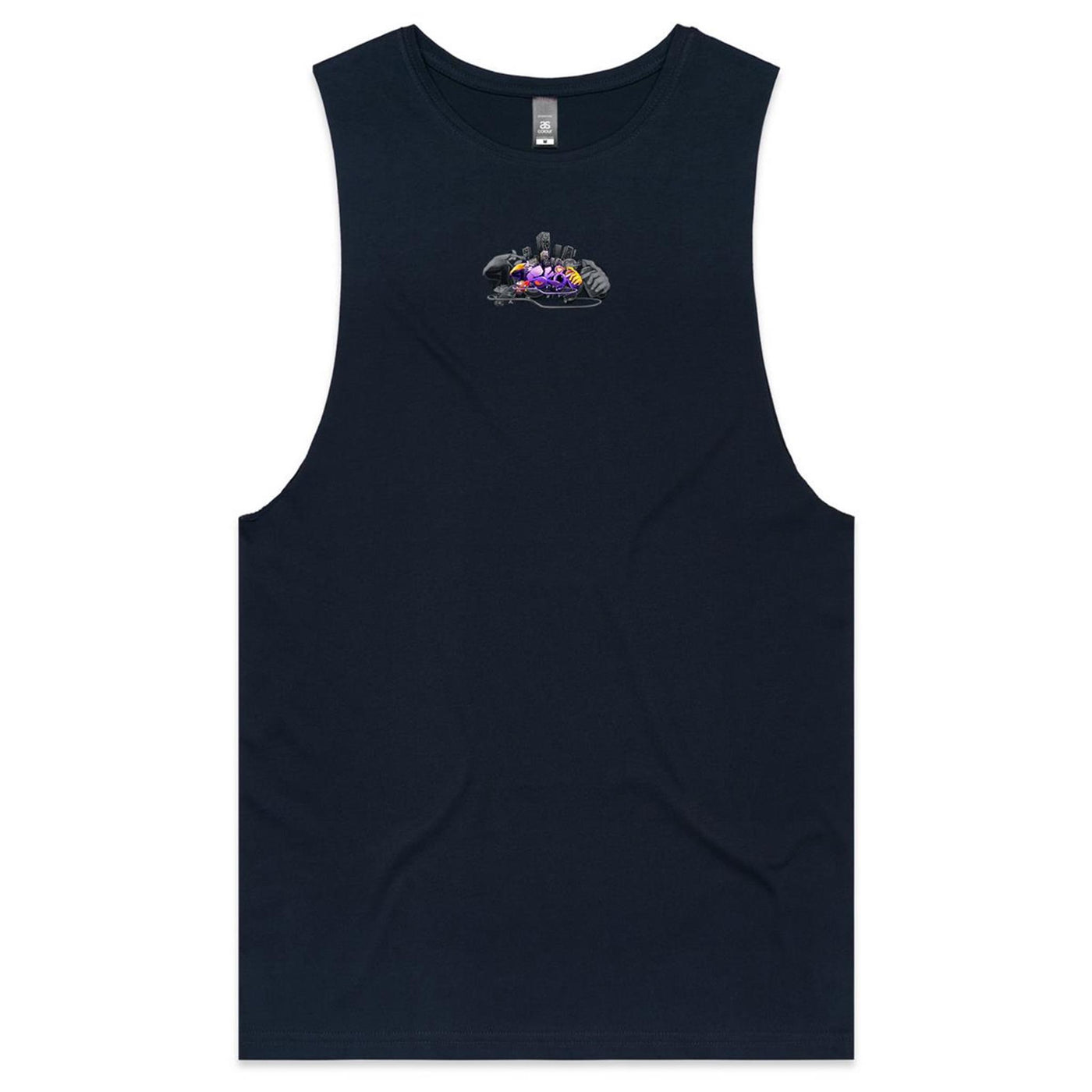 SK8 - Mens Sleeveless T-Shirt - BACK PRINT