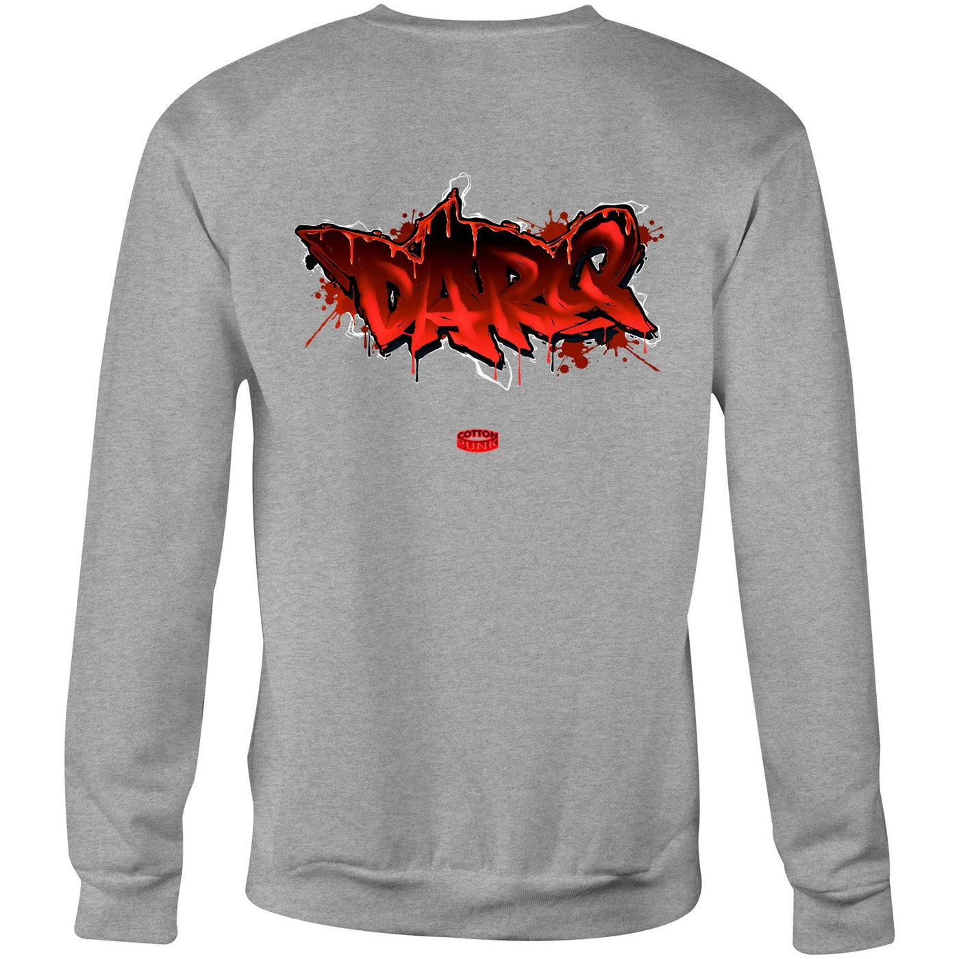 DARQ - Mens Sweatshirt - BACK PRINT