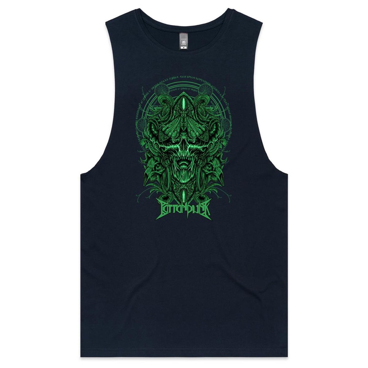 DEATHMOTH II - Mens Sleeveless T-Shirt - FRONT PRINT