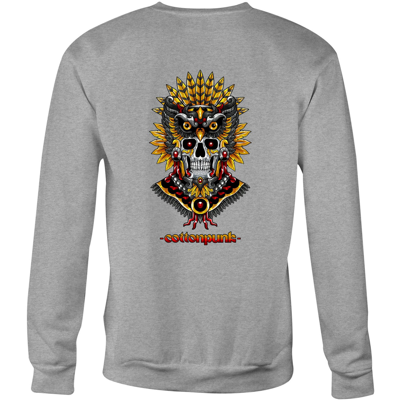 PRAY TO YOUR GODS - Mens Sweatshirt - BACK PRINT