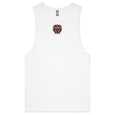 BALI SPIRITS - Mens Sleeveless T-Shirt - BACK PRINT