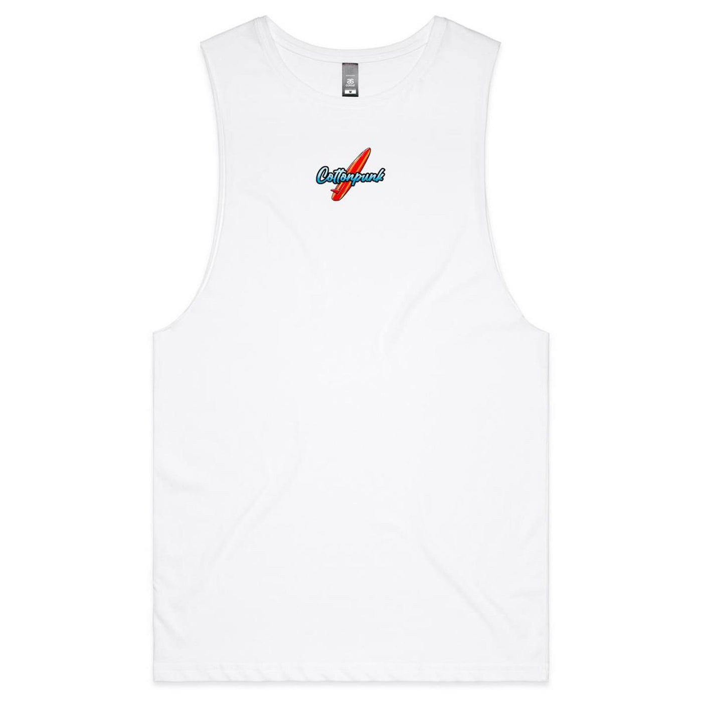 DYING FOR A SURF - Mens Sleeveless T-Shirt - BACK PRINT